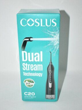COSLUS Water Dental Flosser Teeth Pick C20 ADA Accepted Portable Cordless Oral I
